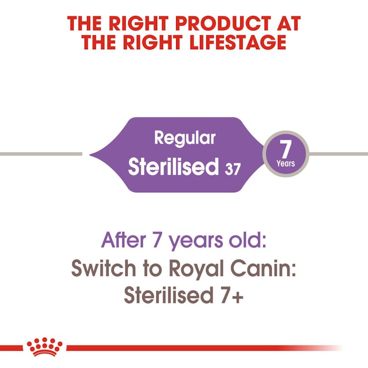 Royal Canin Feline Health Nutrition Sterilised 37 Adult Cat Dry Food 400g