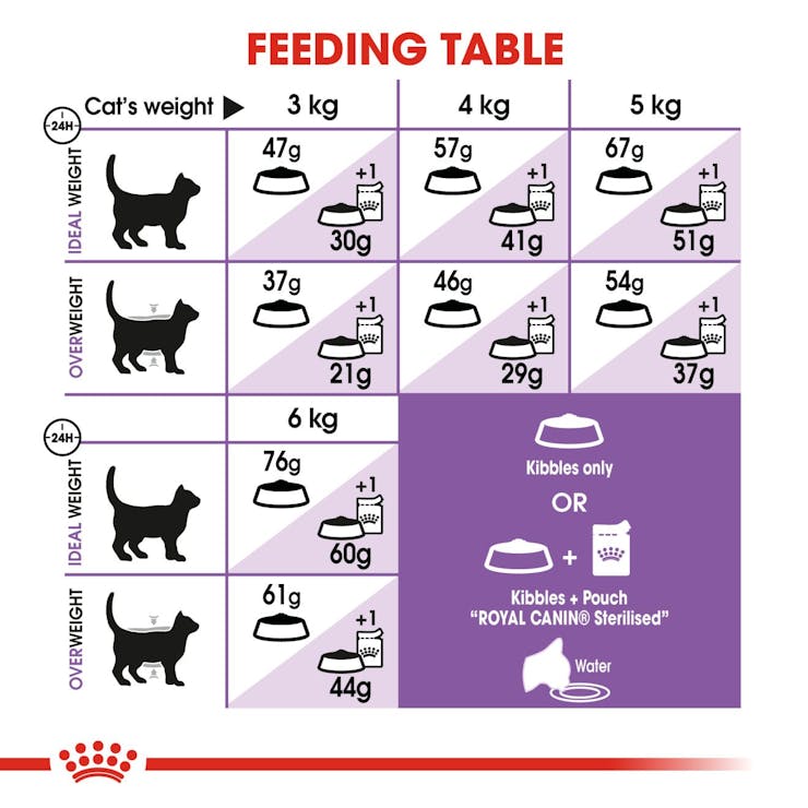 Royal Canin Feline Health Nutrition Sterilised 37 Adult Cat Dry Food 400g