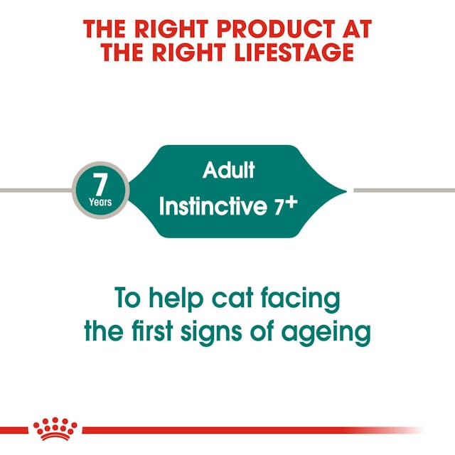 Royal Canin Feline Health Nutrition Instinctive 7+ Adult Cat Wet Food 85g