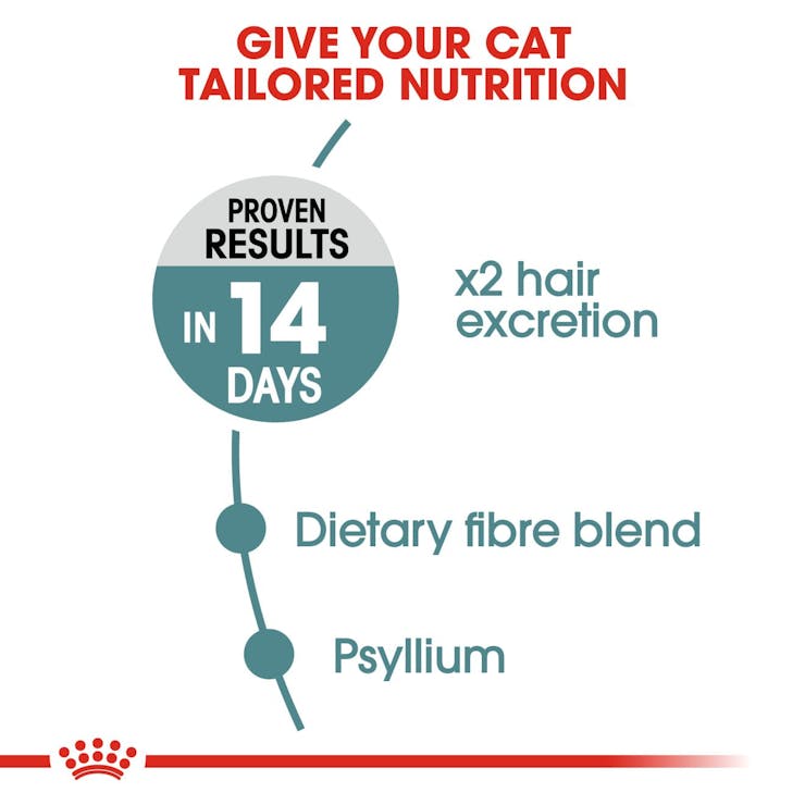 Royal Canin Feline Care Nutrition Hairball Care Adult Cat Dry Food 2kg