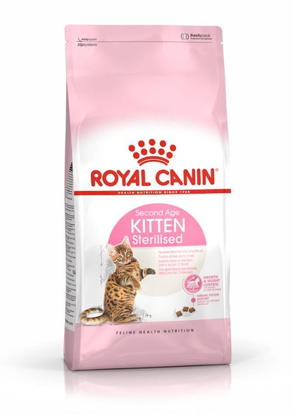 Royal Canin Feline Health Nutrition Sterilised 37 Kitten Dry Food 2kg