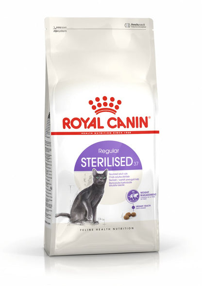 Royal Canin Feline Health Nutrition Sterilised 37 Adult Cat Dry Food 4kg