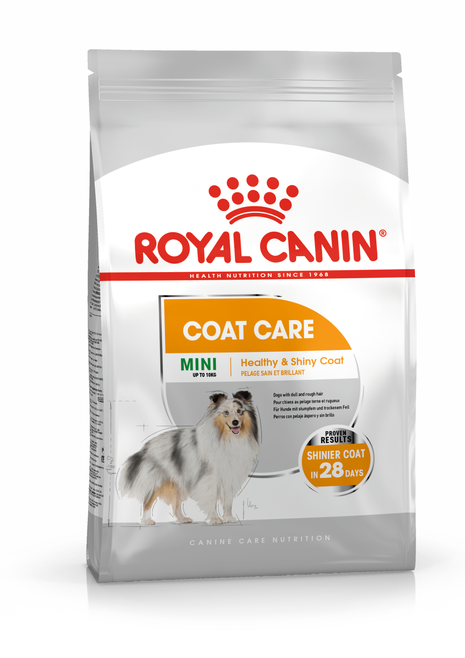 Royal Canin Canine Care Nutrition Mini Coat Care Adult Dog Dry Food 3kg