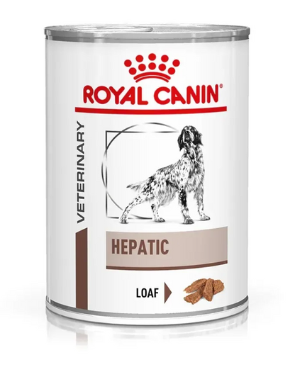 Royal Canin Veterinary Diet Hepatic Adult Dog Wet Food 420g x 12