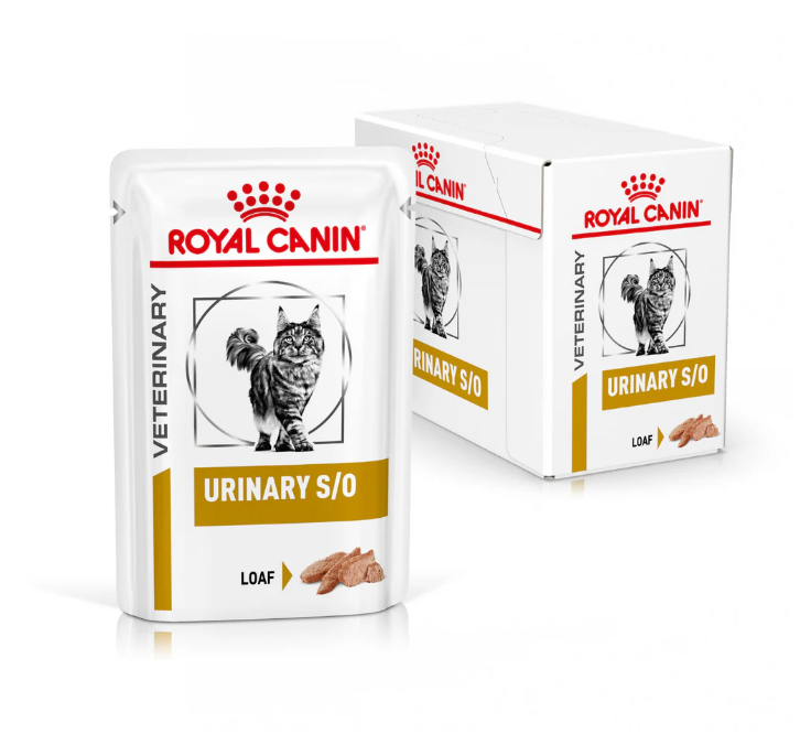 Royal Canin Veterinary Diet Urinary S/O Adult Cat Wet Food 85g x 12