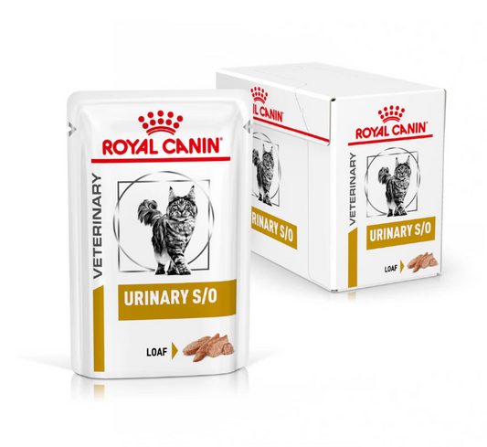 Royal Canin Veterinary Diet Urinary S/O Adult Cat Wet Food 85g x 12