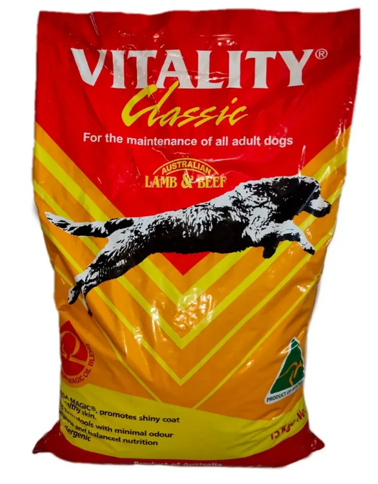 Vitality Classic Dog Dry Food for Adult 15kg