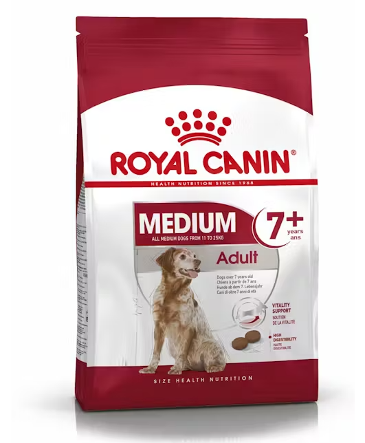 Royal Canin Size Health Nutrition Medium Adult 7+ Dog Dry Food 10kg