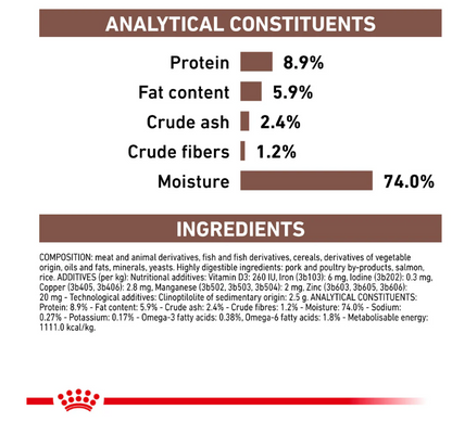 Royal Canin Veterinary Diet Gastrointestinal Adult Dog Wet Food 400g