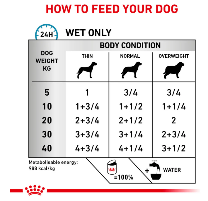 Royal Canin Veterinary Diet Hypoallergenic Adult Dog Wet Food 400g