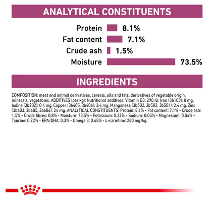 Royal Canin Veterinary Diet Cardiac Adult Dog Wet Food 410g