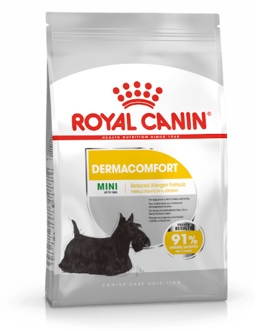 Royal Canin Canine Care Nutrition Mini Dermacomfort Adult Dog Dry Food 8kg