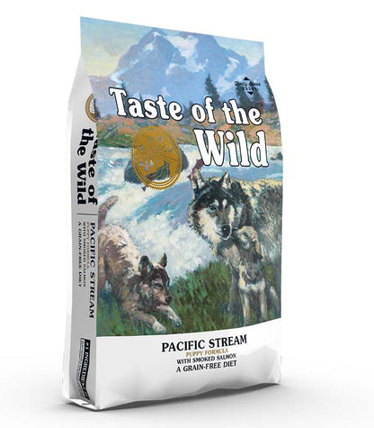 Taste of the Wild Pacific Stream with Smoked Salmon Grain-Free Puppy Dog Dry Food 2KG