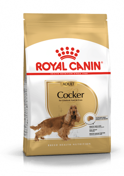 Royal Canin Breed Health Nutrition Cocker Adult Dog Dry Food 3kg