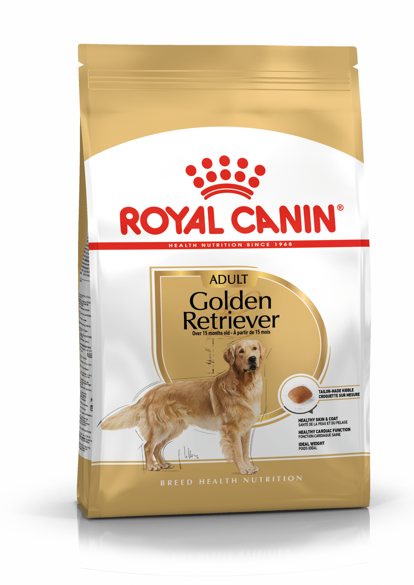 Royal Canin Breed Health Nutrition Golden Retriever Adult Dog Dry Food 3kg