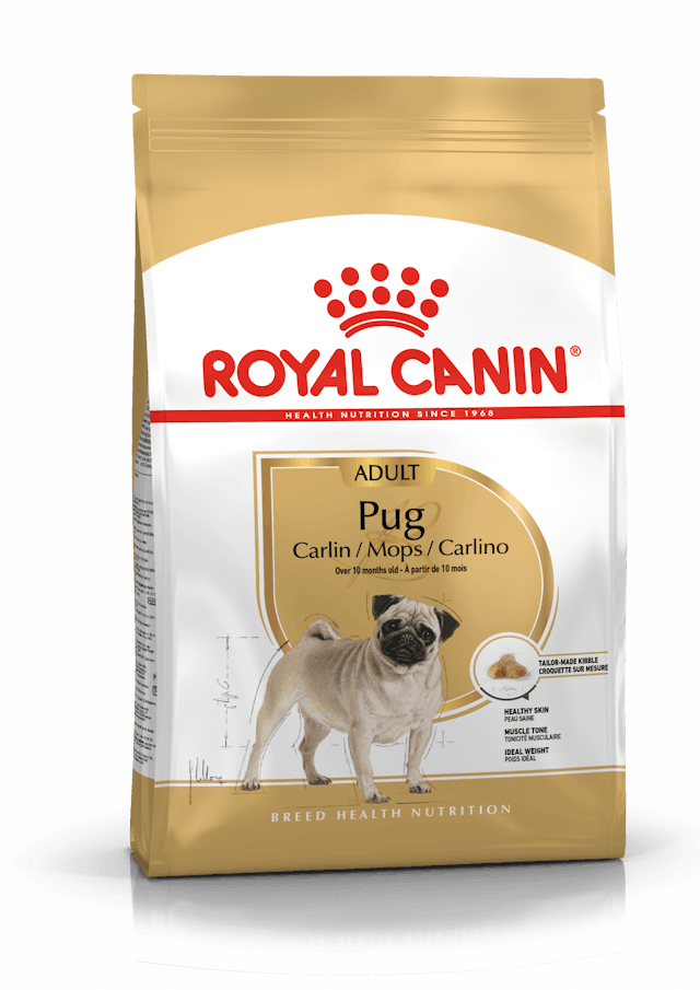 Royal Canin Breed Health Nutrition Pug Adult Dog Dry Food 1.5kg