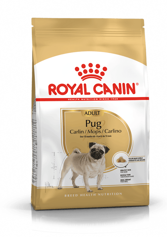 Royal Canin Breed Health Nutrition Pug Adult Dog Dry Food 1.5kg