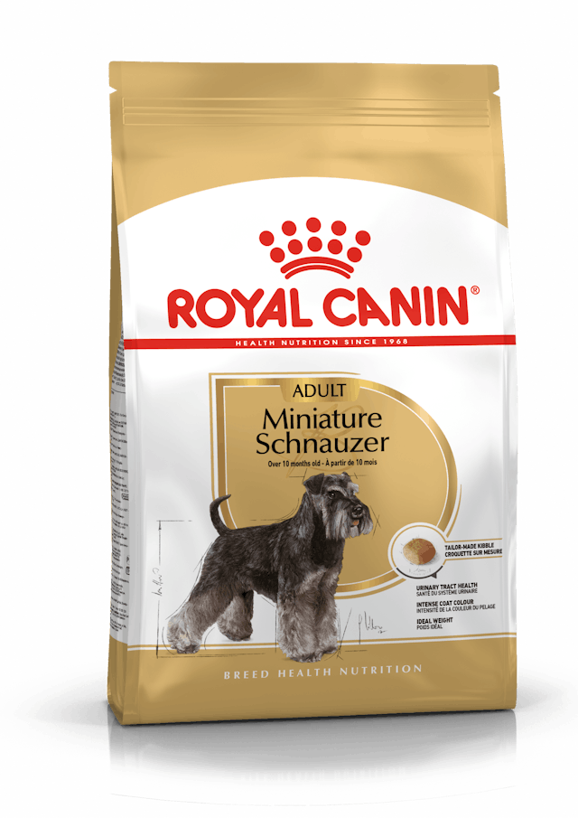 Royal Canin Breed Health Nutrition Miniature Schnauzer Adult Dog Dry Food 3kg