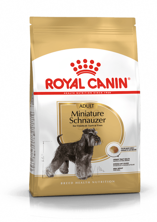 Royal Canin Breed Health Nutrition Miniature Schnauzer Adult Dog Dry Food 3kg