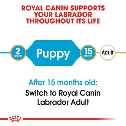 Royal Canin Breed Health Nutrition Labrador Retriever Puppy Dog Dry Food 3kg