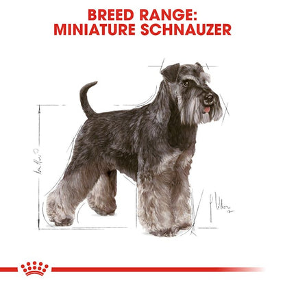 Royal Canin Breed Health Nutrition Miniature Schnauzer Adult Dog Dry Food 3kg