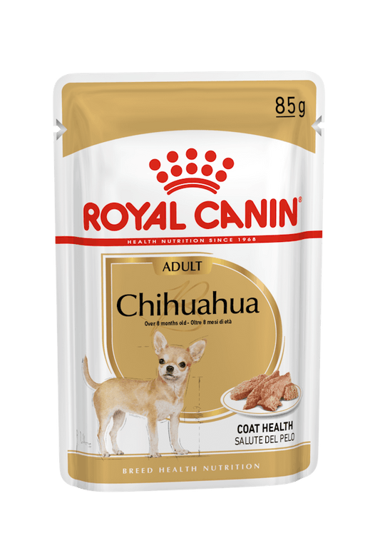 Royal Canin Breed Health Nutrition Chihuahua Adult Dog Wet Food 85g