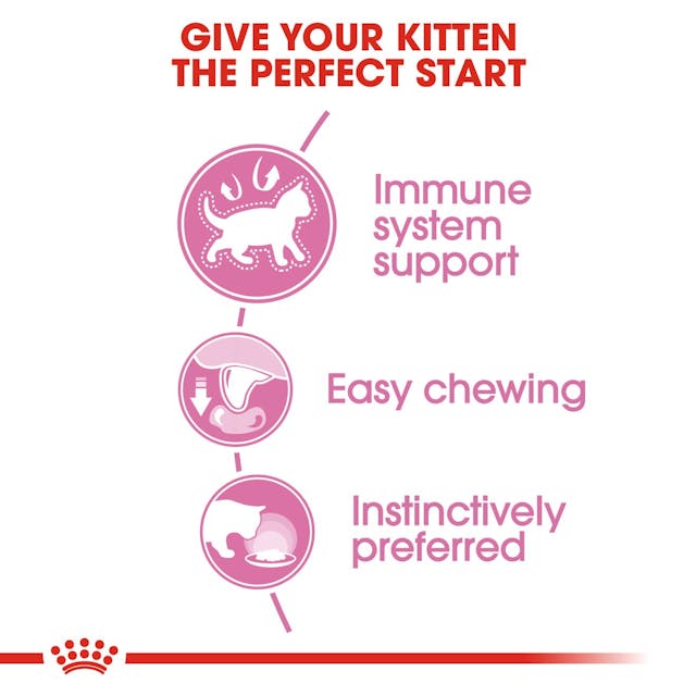 Royal Canin Feline Health Nutrition Instinctive Kitten Wet Food 85g x 12