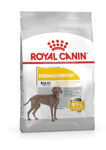 Royal Canin Canine Care Nutrition Maxi Dermacomfort Adult Dog Dry Food 3kg