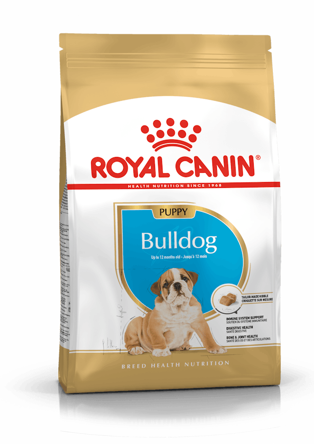 Royal Canin Breed Health Nutrition Bulldog Puppy Dog Dry Food 3kg