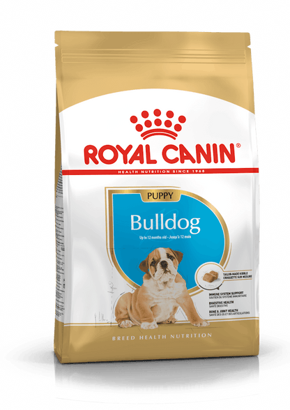 Royal Canin Breed Health Nutrition Bulldog Puppy Dog Dry Food 3kg