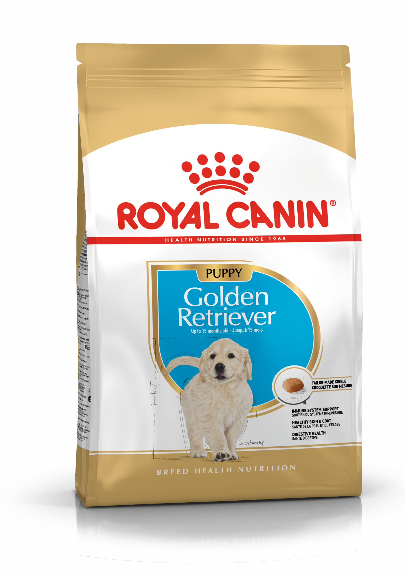 Royal Canin Breed Health Nutrition Golden Retriever Puppy Dog Dry Food 3kg