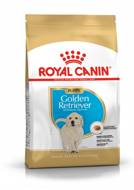 Royal Canin Breed Health Nutrition Golden Retriever Puppy Dog Dry Food 3kg