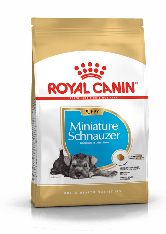 Royal Canin Breed Health Nutrition Miniature Schnauzer Puppy Dog Dry Food 1.5kg