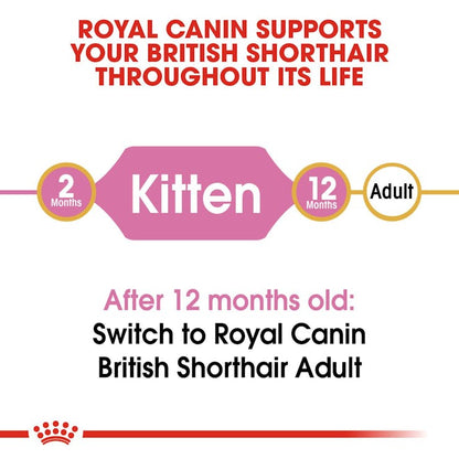 Royal Canin Feline Breed Nutrition British Shorthair Kitten Dry Food 2kg