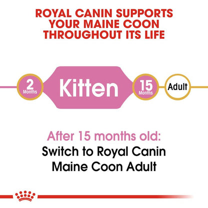 Royal Canin Feline Breed Nutrition Maine Coon Kitten Dry Food 2kg