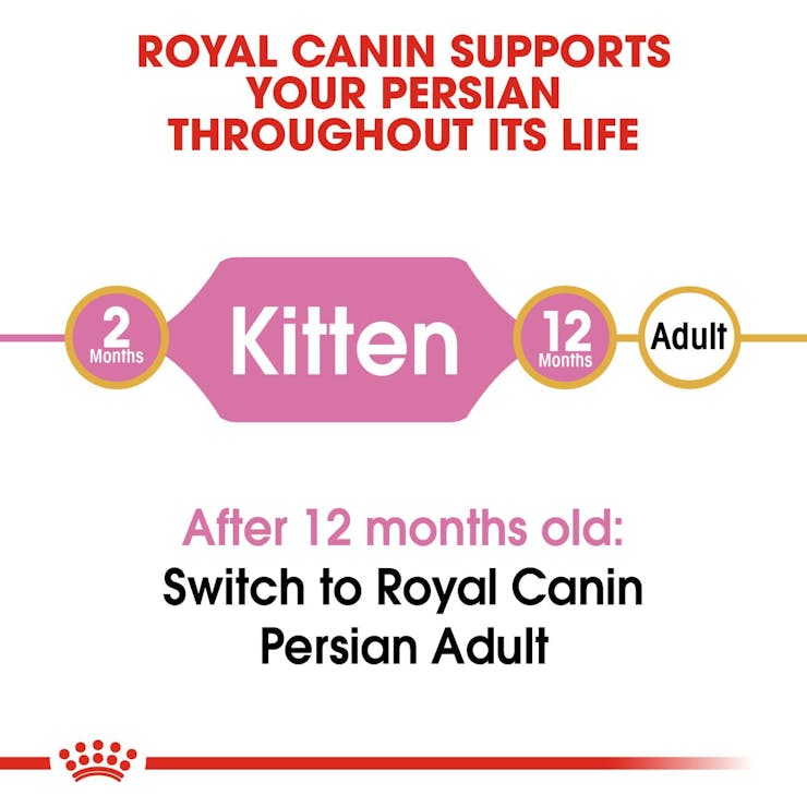 Royal Canin Feline Breed Nutrition Persian Kitten Dry Food 2kg