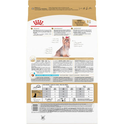 Royal Canin Breed Health Nutrition Yorkshire Terrier Adult 8+ Dog Dry Food 1.5kg