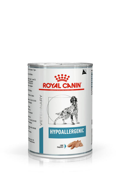 Royal Canin Veterinary Diet Hypoallergenic Adult Dog Wet Food 400g