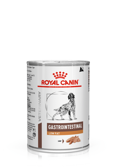 Royal Canin Veterinary Diet Gastrointestinal Low Fat Adult Dog Wet Food 410g